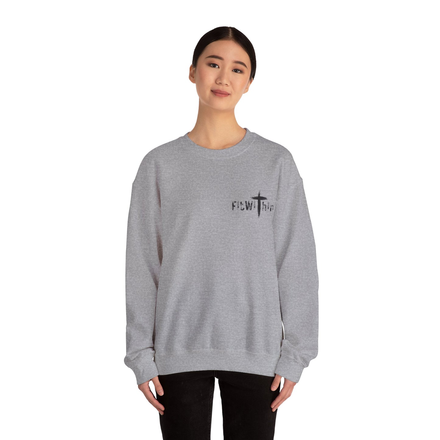 FitWithin Crewneck Christian Apparel Sweatshirt